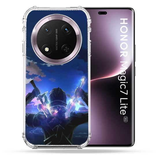 Coque Renforcée Pour Honor Magic 7 Lite 5G Manga SAO sword Art Online Epee