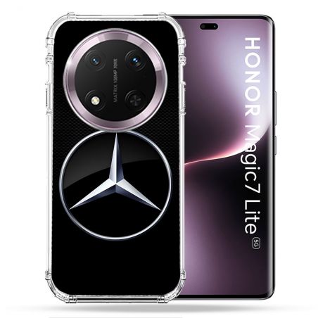 Coque Renforcée Pour Honor Magic 7 Lite 5G Mercedes Carbone