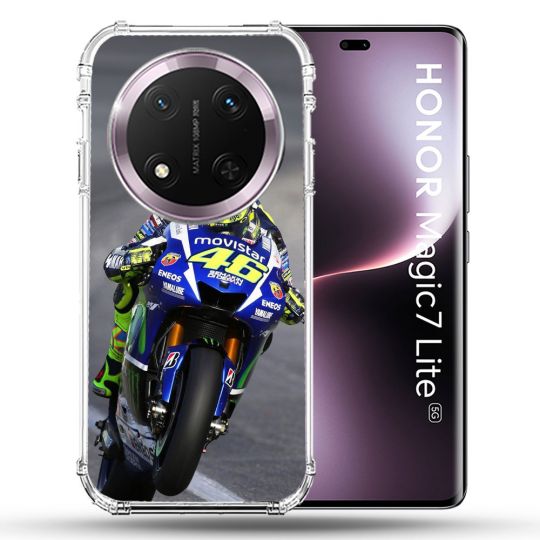 Coque Renforcée Pour Honor Magic 7 Lite 5G Moto Course GP Wheeling 46