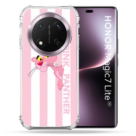 Coque Renforcée Pour Honor Magic 7 Lite 5G Panthere Rose