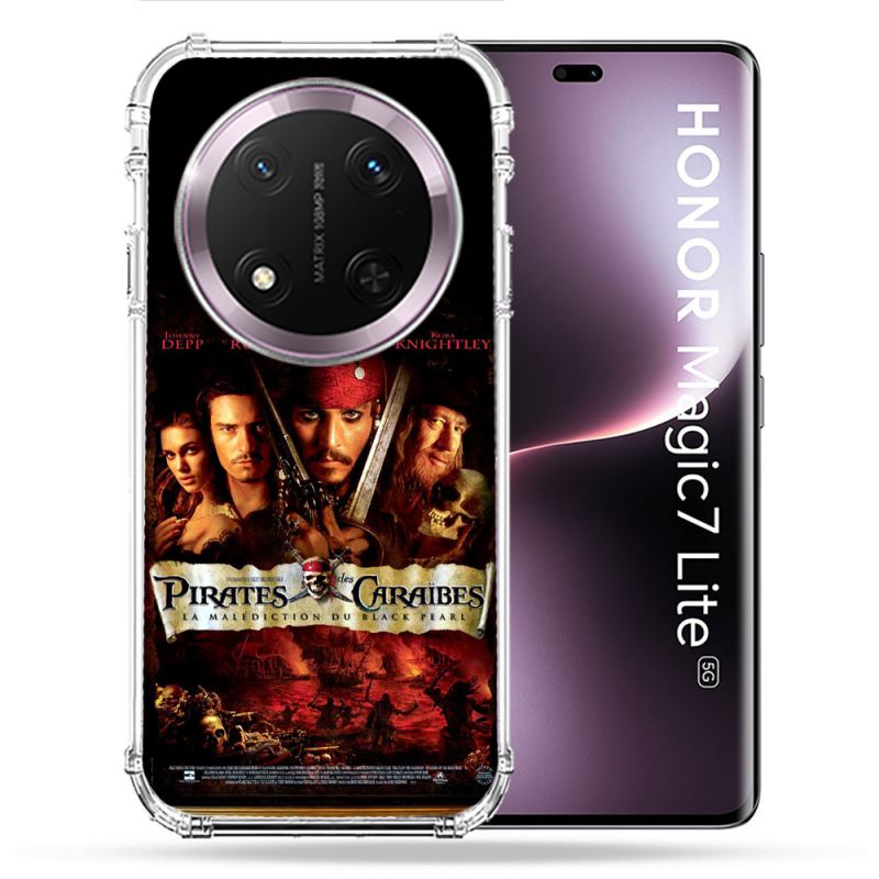 Coque Renforcée Pour Honor Magic 7 Lite 5G Pirate Des Caraibes