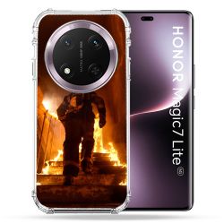 Coque Renforcée Pour Honor Magic 7 Lite 5G Pompier Escalier