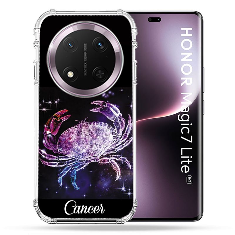 Coque Renforcée Pour Honor Magic 7 Lite 5G Signe Zodiaque 2 Cancer