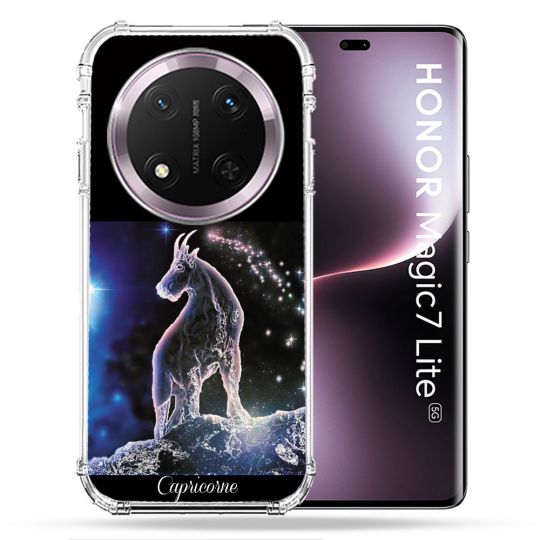 Coque Renforcée Pour Honor Magic 7 Lite 5G Signe Zodiaque 2 Capricorne