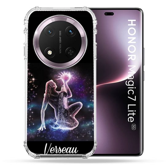 Coque Renforcée Pour Honor Magic 7 Lite 5G Signe Zodiaque 2 Verseau
