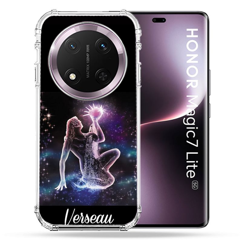 Coque Renforcée Pour Honor Magic 7 Lite 5G Signe Zodiaque 2 Verseau