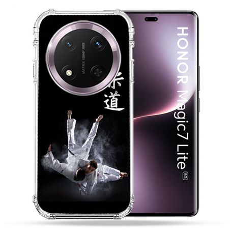 Coque Renforcée Pour Honor Magic 7 Lite 5G Sport Judo Noir