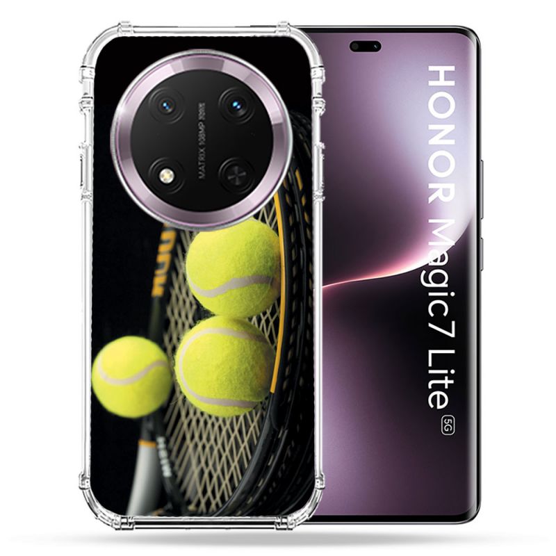 Coque Renforcée Pour Honor Magic 7 Lite 5G Sport Tennis Balls