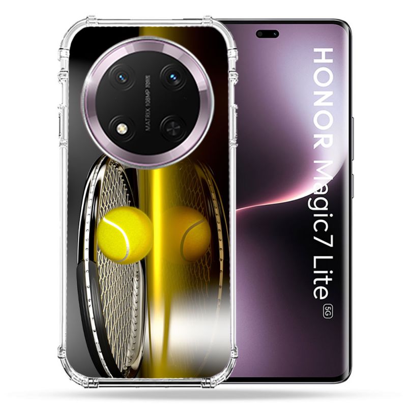 Coque Renforcée Pour Honor Magic 7 Lite 5G Sport Tennis Reflet