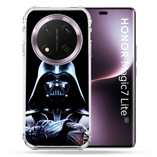 Coque Renforcée Pour Honor Magic 7 Lite 5G Star Wars - Dark Vador Noir