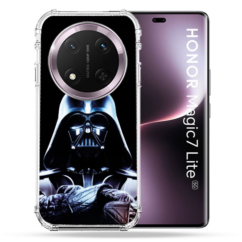 Coque Renforcée Pour Honor Magic 7 Lite 5G Star Wars - Dark Vador Noir