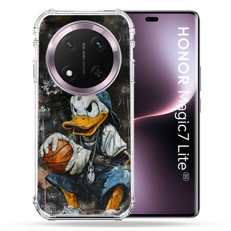Coque Renforcée Pour Honor Magic 7 Lite 5G Street Art Donald Duck