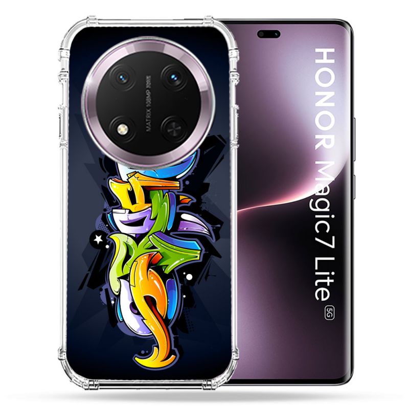 Coque Renforcée Pour Honor Magic 7 Lite 5G Street Art Graffiti