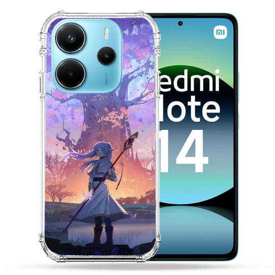 Coque Renforcée Pour Xiaomi Redmi Note 14 4G Manga Frieren