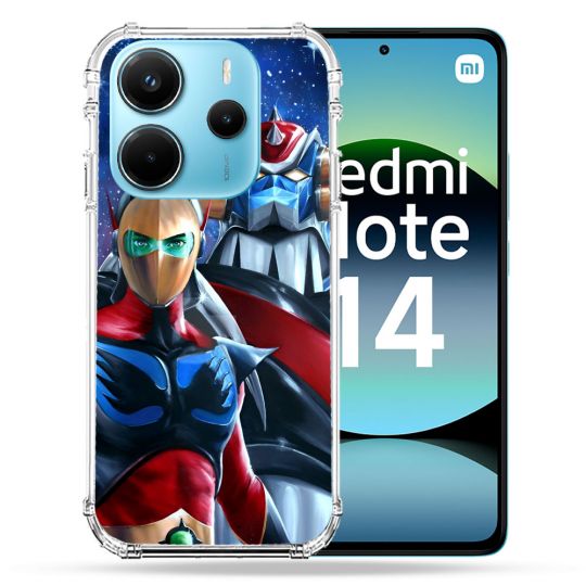 Coque Renforcée Pour Xiaomi Redmi Note 14 4G Manga Goldorak