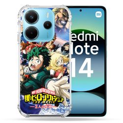 Coque Renforcée Pour Xiaomi Redmi Note 14 4G Manga My Hero Academia Affiche