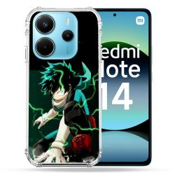 Coque Renforcée Pour Xiaomi Redmi Note 14 4G Manga My Hero Academia Deku