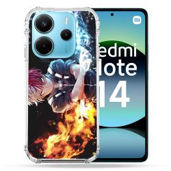 Coque Renforcée Pour Xiaomi Redmi Note 14 4G Manga My Hero Academia Shoto