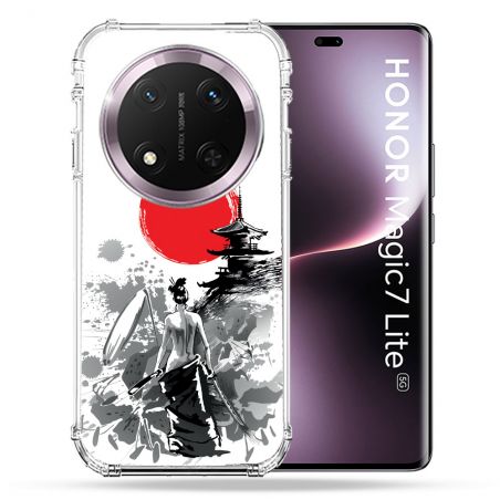 Coque Renforcée Pour Honor Magic 7 Lite 5G Voyage Japon Femme