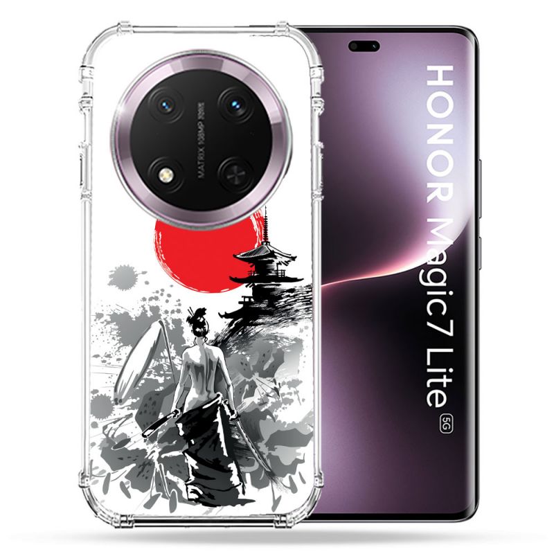Coque Renforcée Pour Honor Magic 7 Lite 5G Voyage Japon Femme