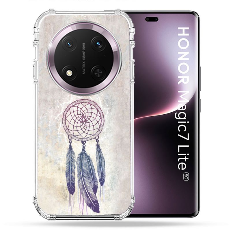 Coque Renforcée Pour Honor Magic 7 Lite 5G Zen Attrape Reve Blanc