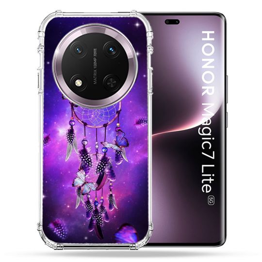 Coque Renforcée Pour Honor Magic 7 Lite 5G Zen Attrape Reve Papillon