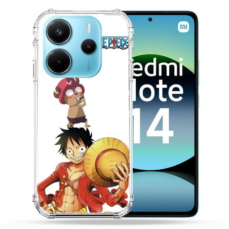 Coque Renforcée Pour Xiaomi Redmi Note 14 4G Manga One Piece Chopper