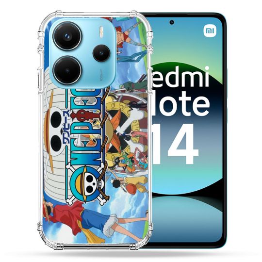 Coque Renforcée Pour Xiaomi Redmi Note 14 4G Manga One Piece Sunny