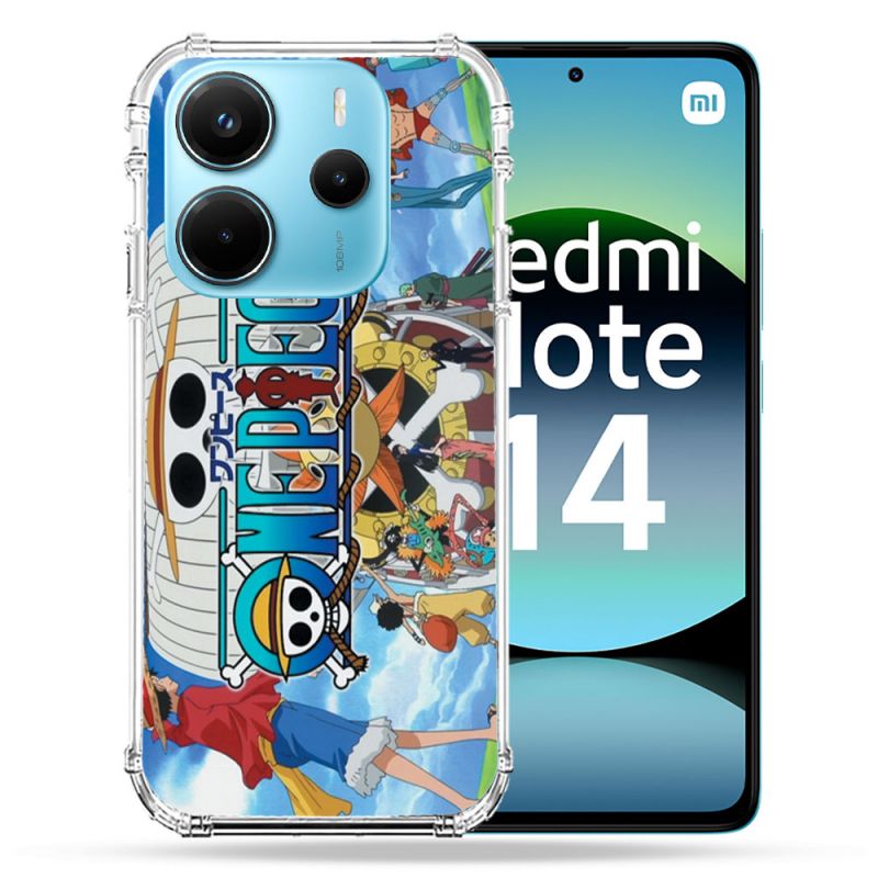 Coque Renforcée Pour Xiaomi Redmi Note 14 4G Manga One Piece Sunny