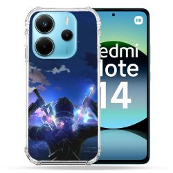 Coque Renforcée Pour Xiaomi Redmi Note 14 4G Manga SAO sword Art Online Epee