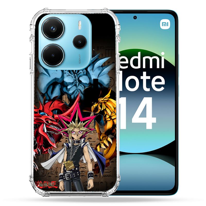 Coque Renforcée Pour Xiaomi Redmi Note 14 4G Manga Yu Gi Oh