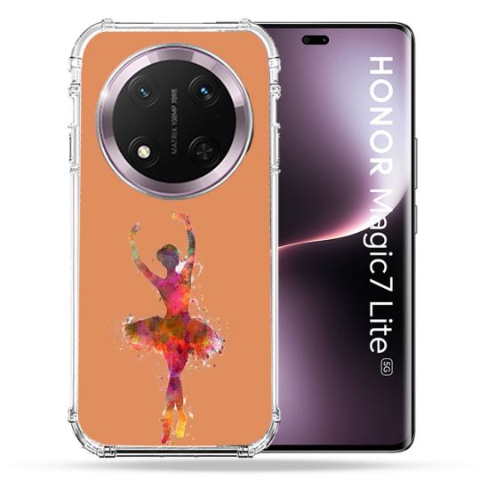 Coque Renforcée Transparente Pour Honor Magic 7 Lite 5G Danseuse etoile