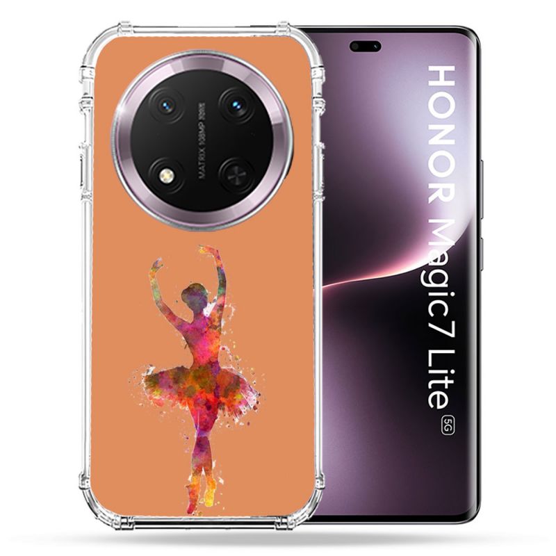 Coque Renforcée Transparente Pour Honor Magic 7 Lite 5G Danseuse etoile
