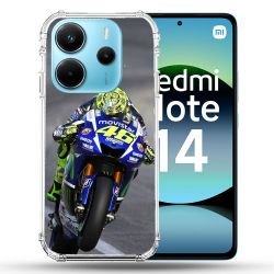 Coque Renforcée Pour Xiaomi Redmi Note 14 4G Moto Course GP Wheeling 46