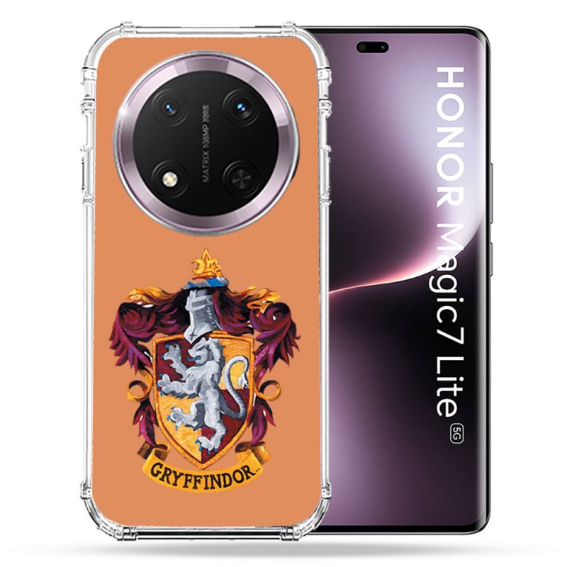 Coque Renforcée Transparente Pour Honor Magic 7 Lite 5G Harry Potter Griffindor