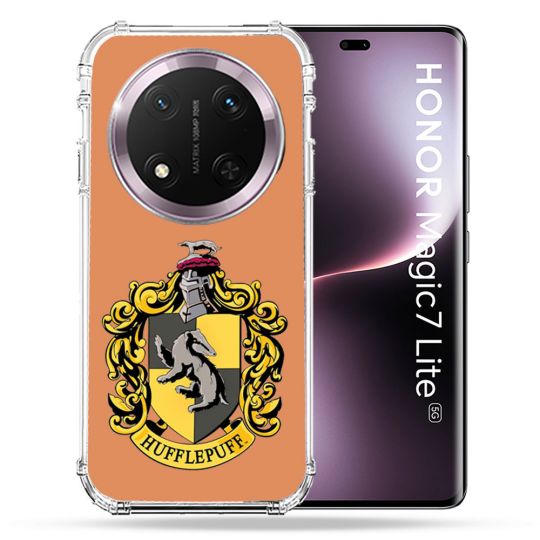 Coque Renforcée Transparente Pour Honor Magic 7 Lite 5G Harry Potter Hufflepuff