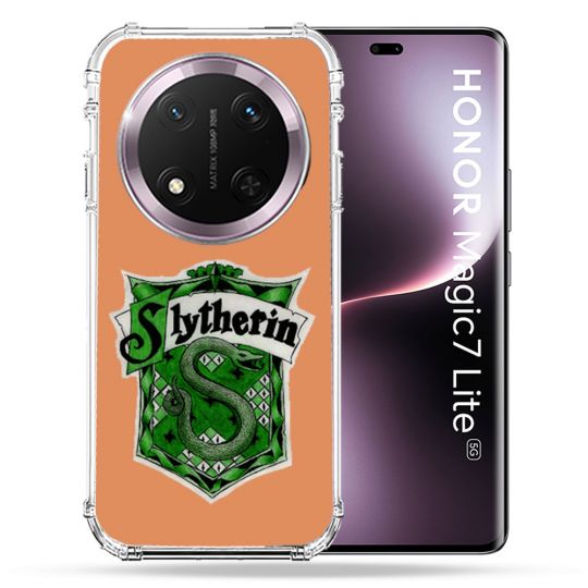 Coque Renforcée Transparente Pour Honor Magic 7 Lite 5G Harry Potter Slytherin