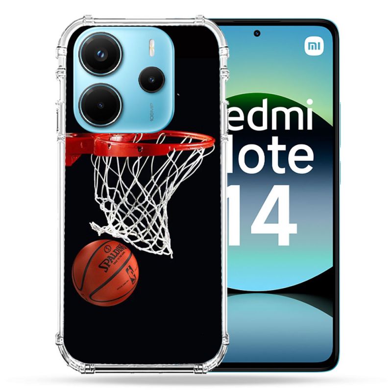 Coque Renforcée Pour Xiaomi Redmi Note 14 4G Sport Basket Panier