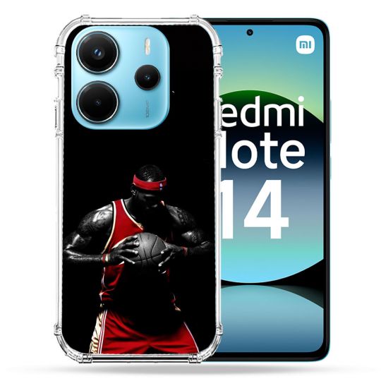 Coque Renforcée Pour Xiaomi Redmi Note 14 4G Sport Basketeur