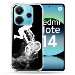 Coque Renforcée Pour Xiaomi Redmi Note 14 4G Sport VTT Noir