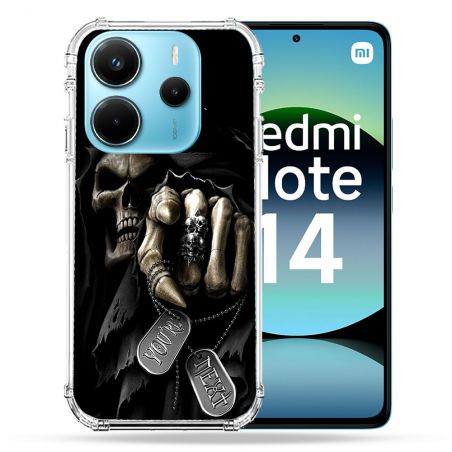 Coque Renforcée Pour Xiaomi Redmi Note 14 4G Tete de Mort Your Next