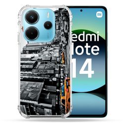 Coque Renforcée Pour Xiaomi Redmi Note 14 4G Voyage Amerique USA New York Taxi