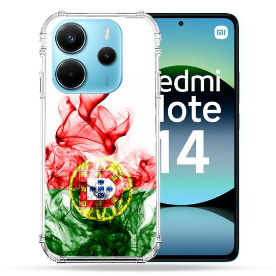 Coque Renforcée Pour Xiaomi Redmi Note 14 4G Voyage Portugal Flamme
