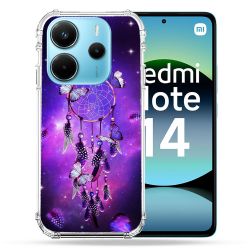 Coque Renforcée Pour Xiaomi Redmi Note 14 4G Zen Attrape Reve Papillon
