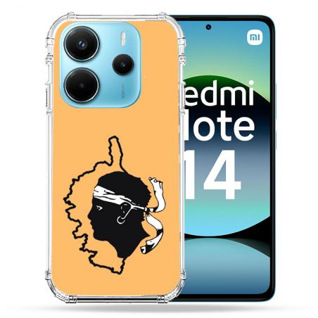 Coque Renforcée Transparente Pour Xiaomi Redmi Note 14 4G Corse