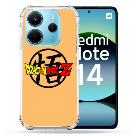 Coque Renforcée Transparente Pour Xiaomi Redmi Note 14 4G Dragon Ball Logo