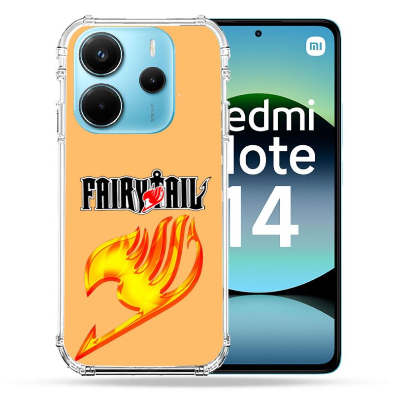 Coque Renforcée Transparente Pour Xiaomi Redmi Note 14 4G Fairy Tail