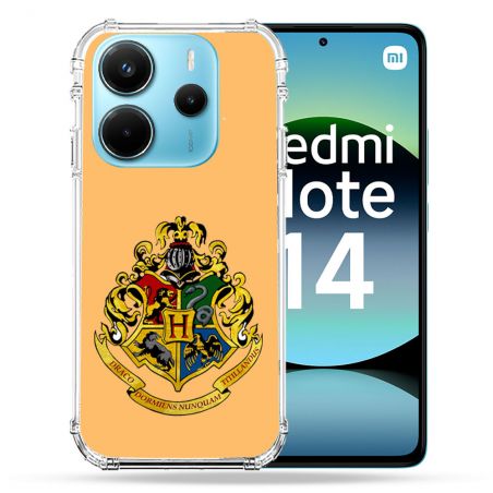 Coque Renforcée Transparente Pour Xiaomi Redmi Note 14 4G Harry Potter Poudlard