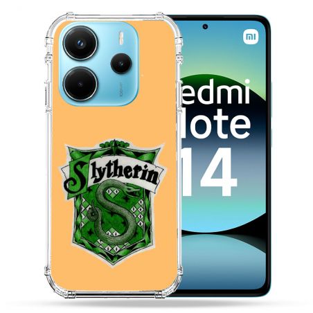 Coque Renforcée Transparente Pour Xiaomi Redmi Note 14 4G Harry Potter Slytherin
