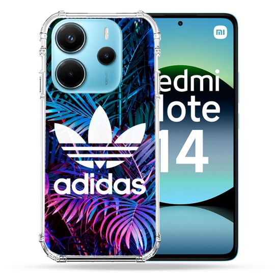 Coque Renforcée Pour Xiaomi Redmi Note 14 4G Adidas Palmier